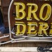 New Brown Derby Painted Metal Neon Sign 54"W x 36"H